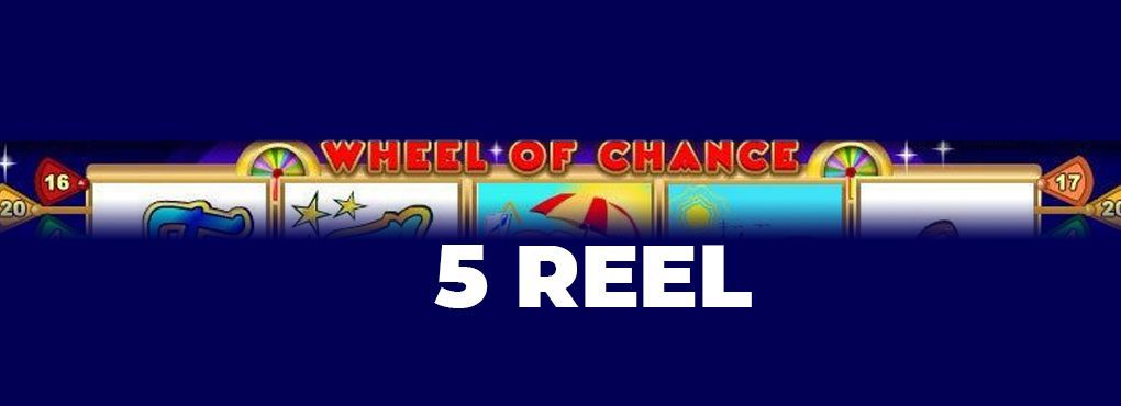 5-reel Wheel of Chance Slots Is A Prime Game For Fortune Hunters